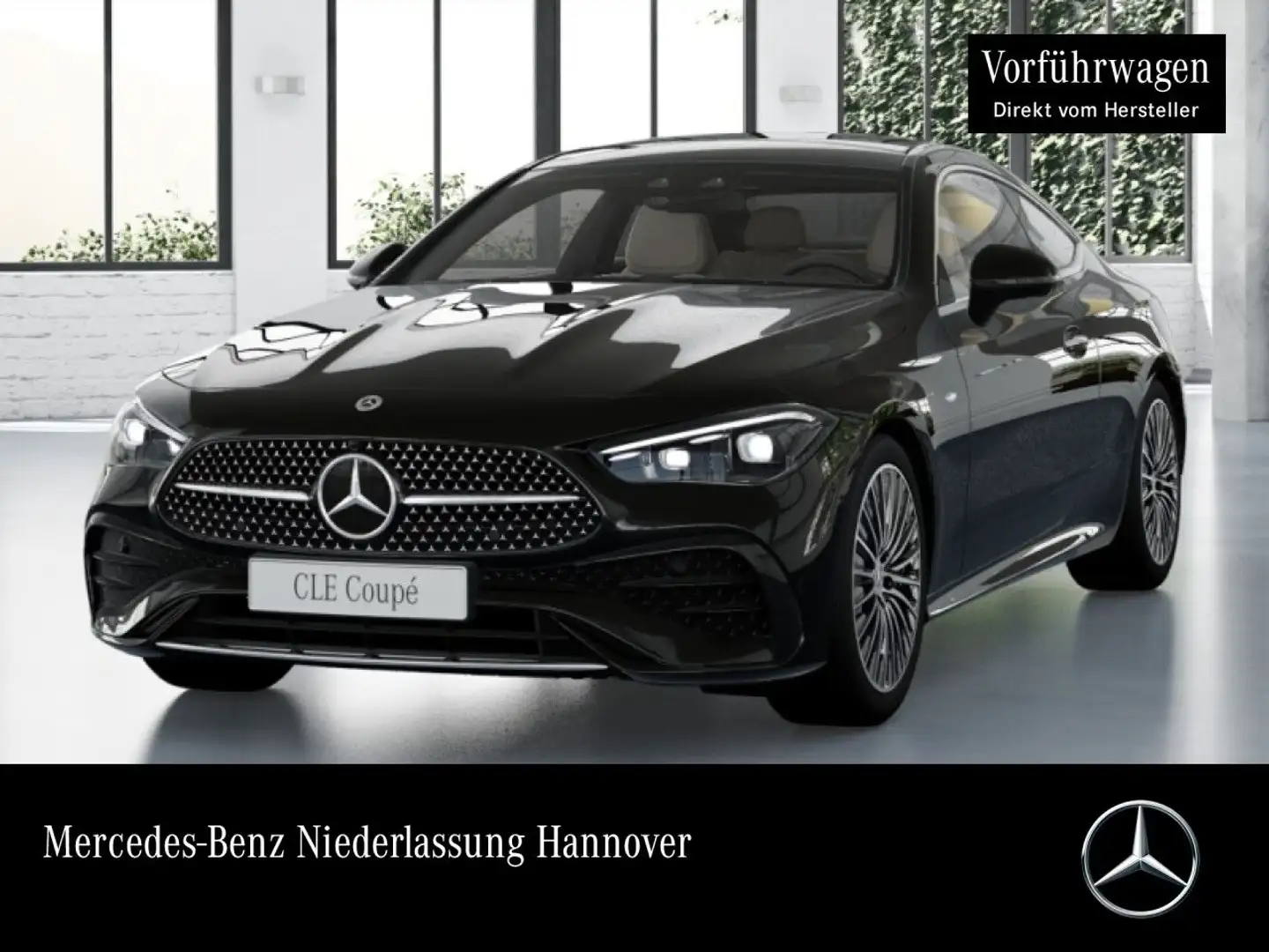 Mercedes-Benz CLE 300 e AMG+PANO+AHK+BURMESTER+SITZKLIMA+KEYLESS Schwarz - 1
