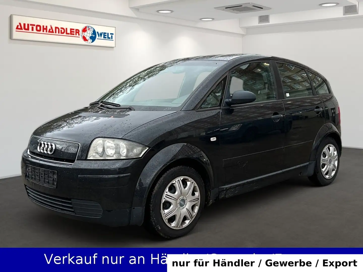 Audi A2 1.4 5-trg. Klimaautomatik Schwarz - 1