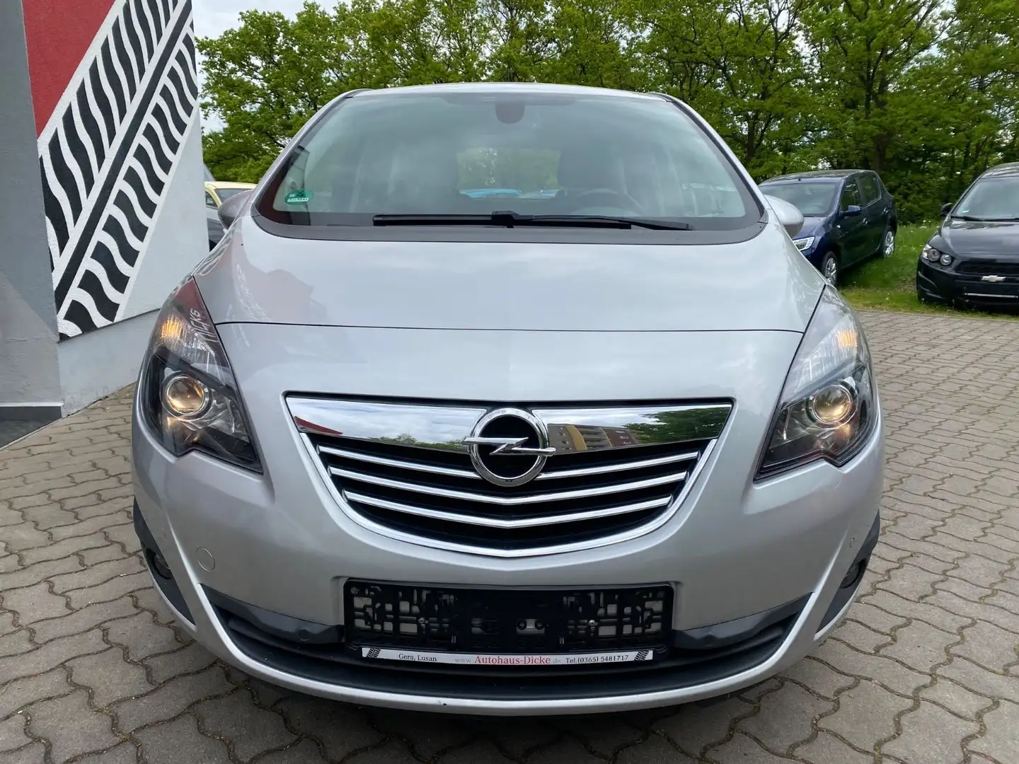 Opel Meriva B Innovat AUTOMATIK Sitzheiz Leder Tempom Silber - 2