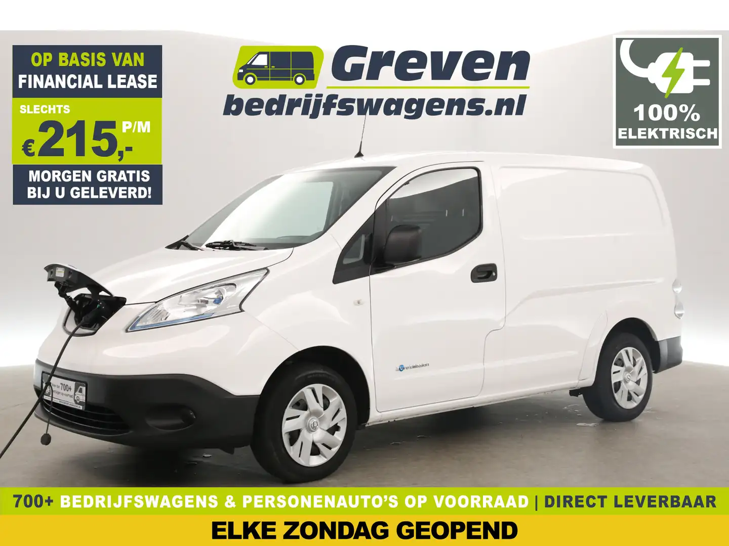 Nissan E-NV200 Visia L1H1 40 kWh | Incl. Koop-accu | Elektrisch | Blanco - 1
