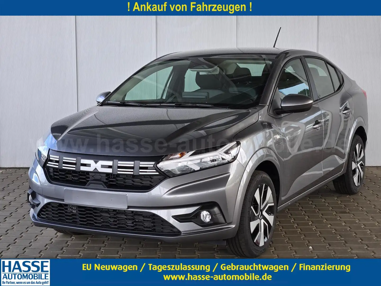 Dacia Logan EXPRESSION TCe 90 MT 5 / NAVI Carplay LED Tempo... Grau - 1