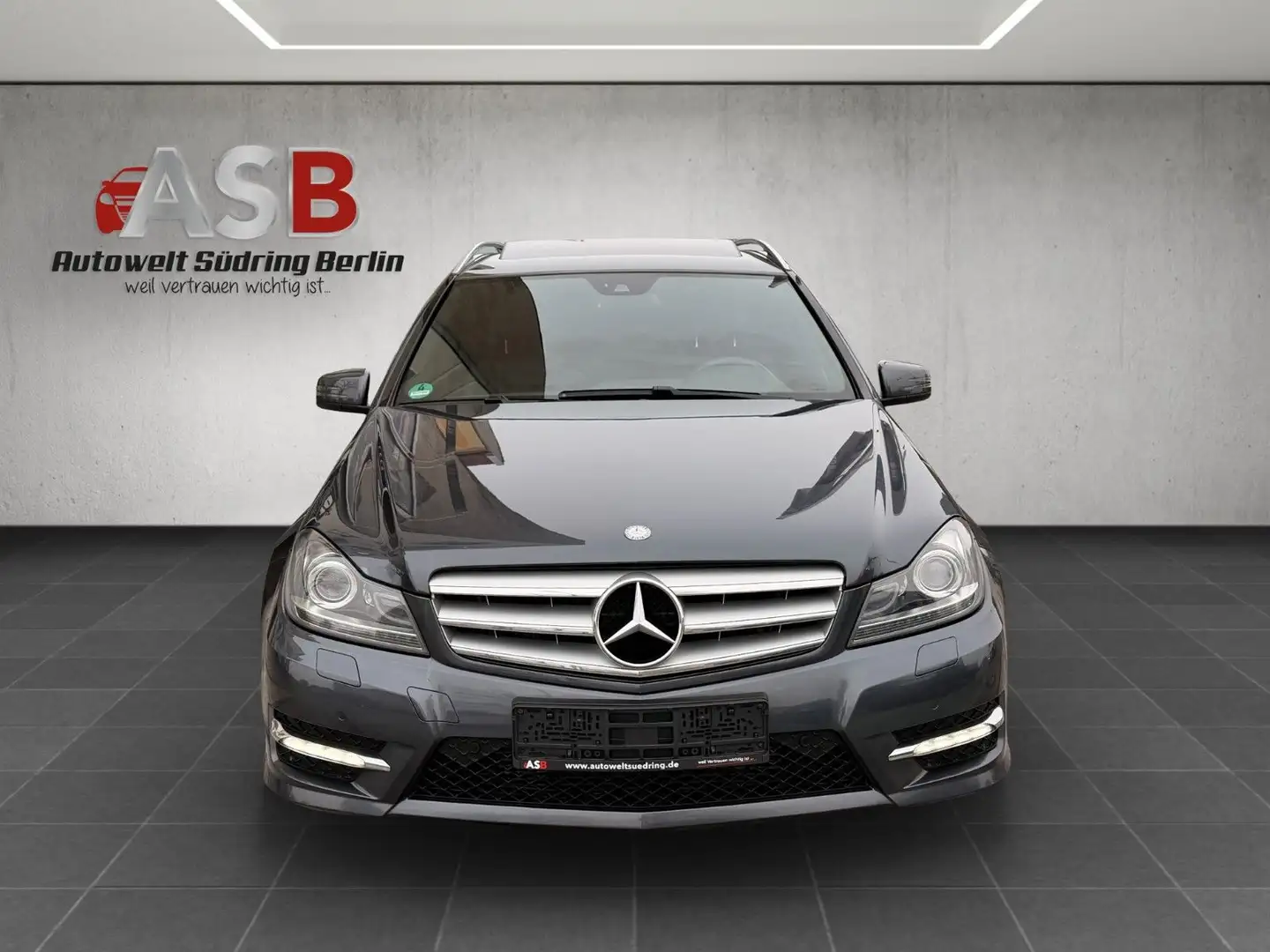 Mercedes-Benz C 350 T CDI AMG *COMAND*LED*Schiebed.*2.Besitz Grau - 2