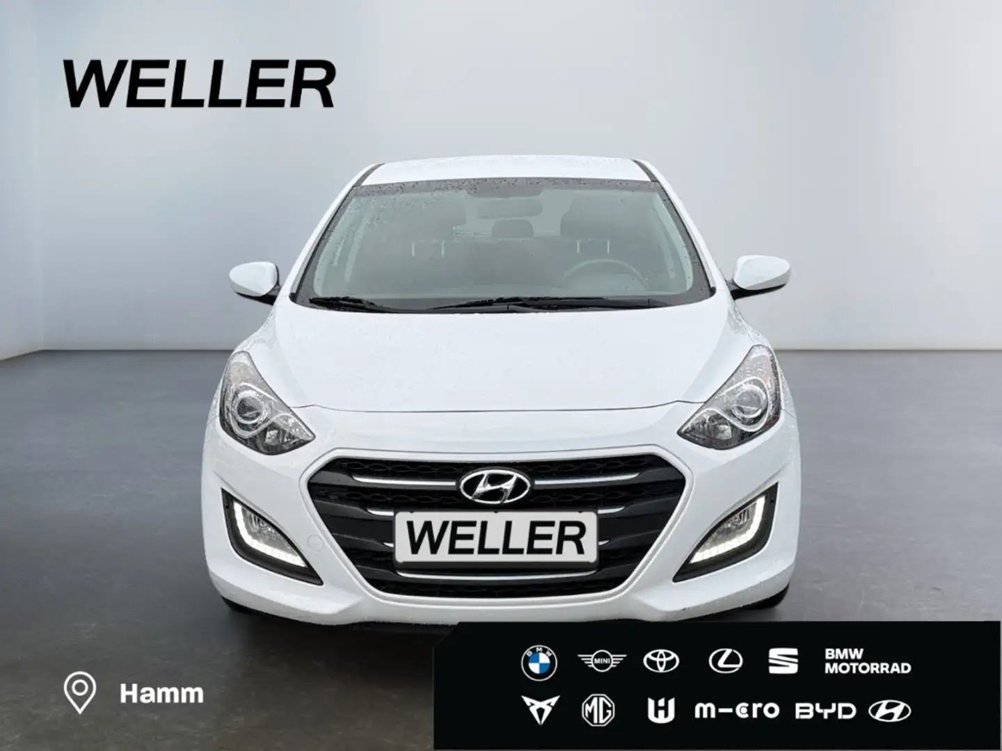 Hyundai i30 1.4 CRDi Classic *Klima*Alarm*Colorverglasung* Weiß - 2
