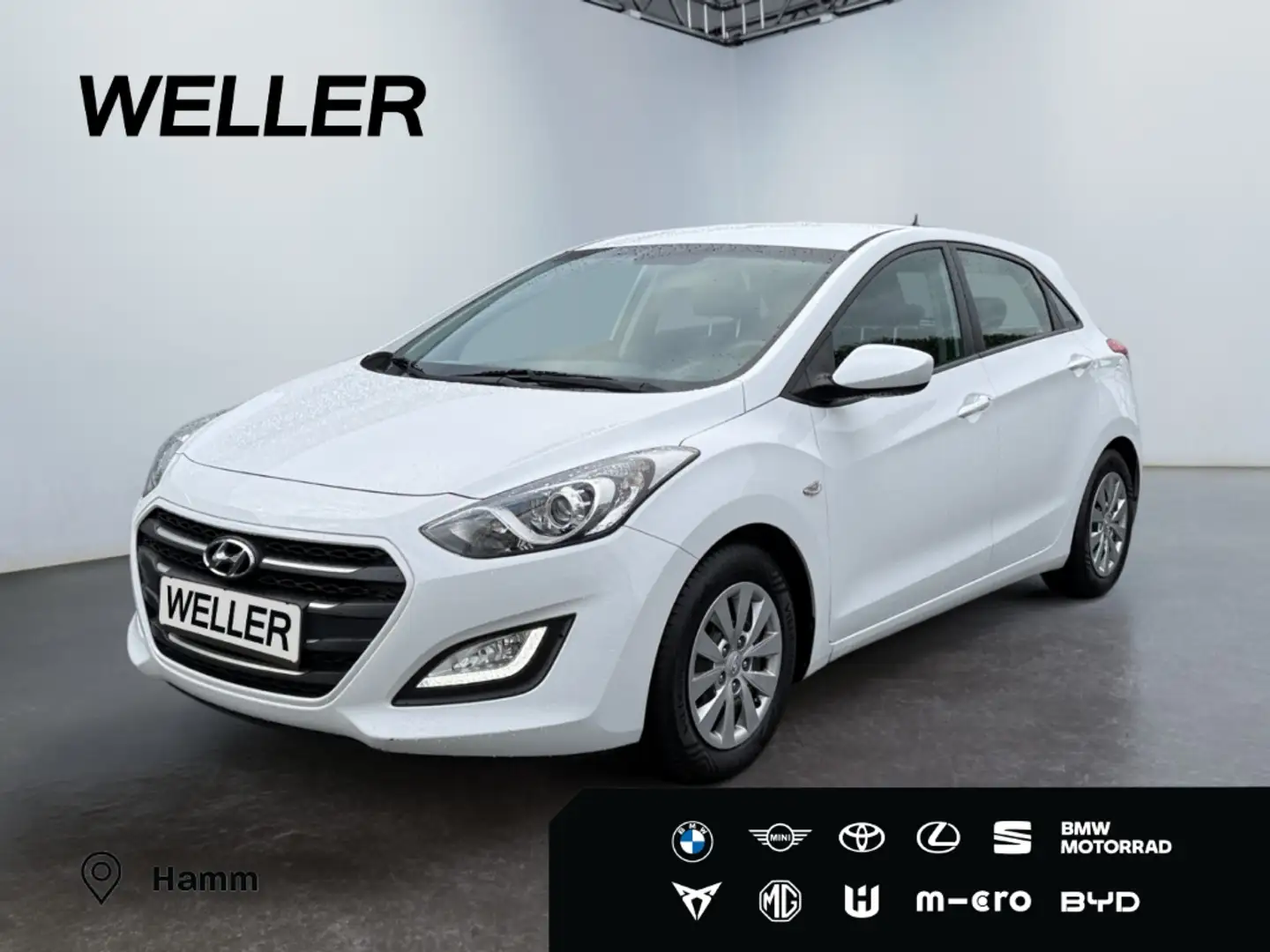 Hyundai i30 1.4 CRDi Classic *Klima*Alarm*Colorverglasung* Weiß - 1