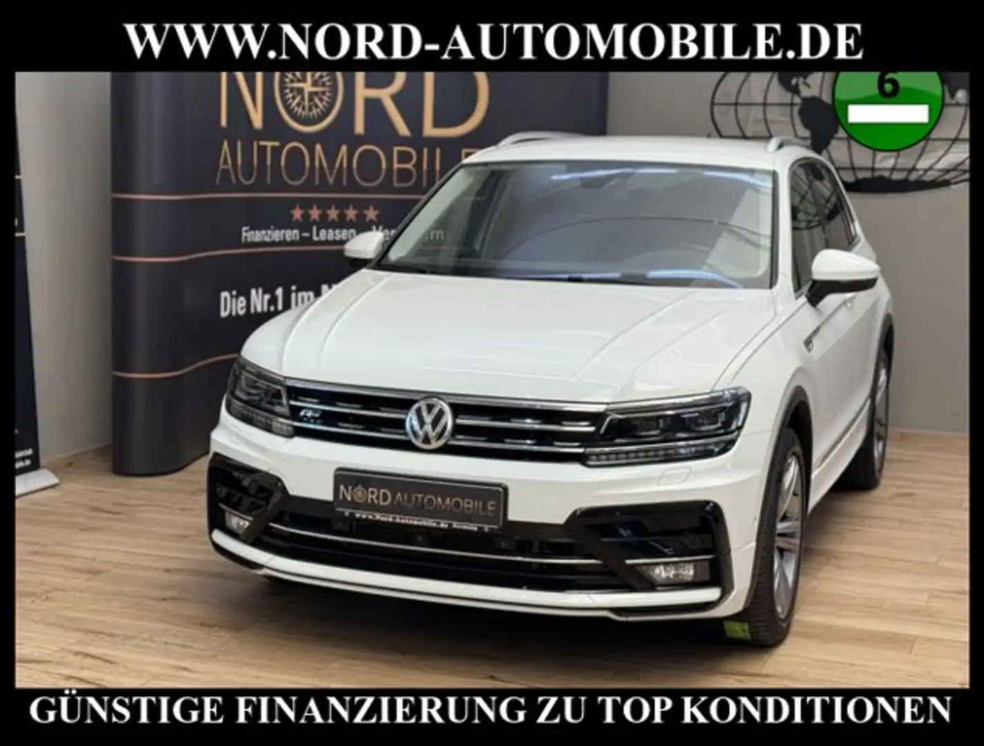 Volkswagen Tiguan R-Line 4MOT 2.0 TDI DSG Dig.Cockpit/HeadU R-Line Белый - 1