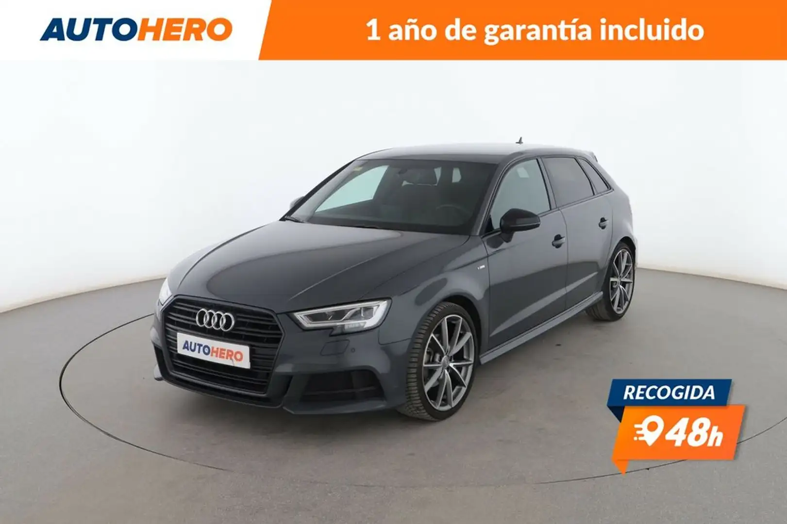 Audi A3 35 TFSI Black line edition Gris - 1