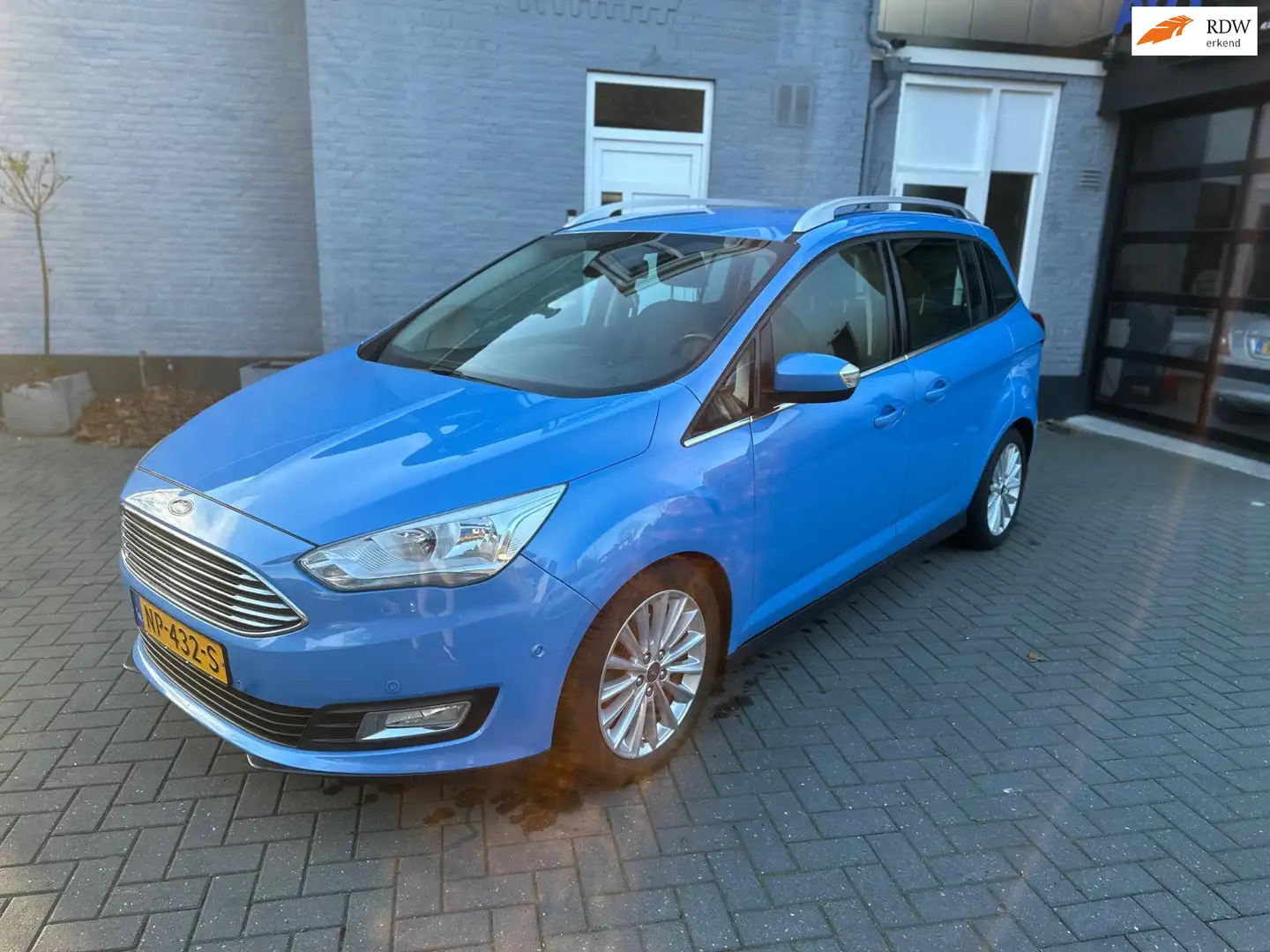 Ford Grand C-Max 1.0 Titanium | TREKHAAK | NAVI | CAMERA | Blau - 1