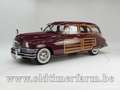 Oldtimer Packard Eight Woody Wagon '47 CH3639 Rood - thumbnail 1