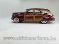 Oldtimer Packard Eight Woody Wagon '47 CH3639 Red - thumbnail 8