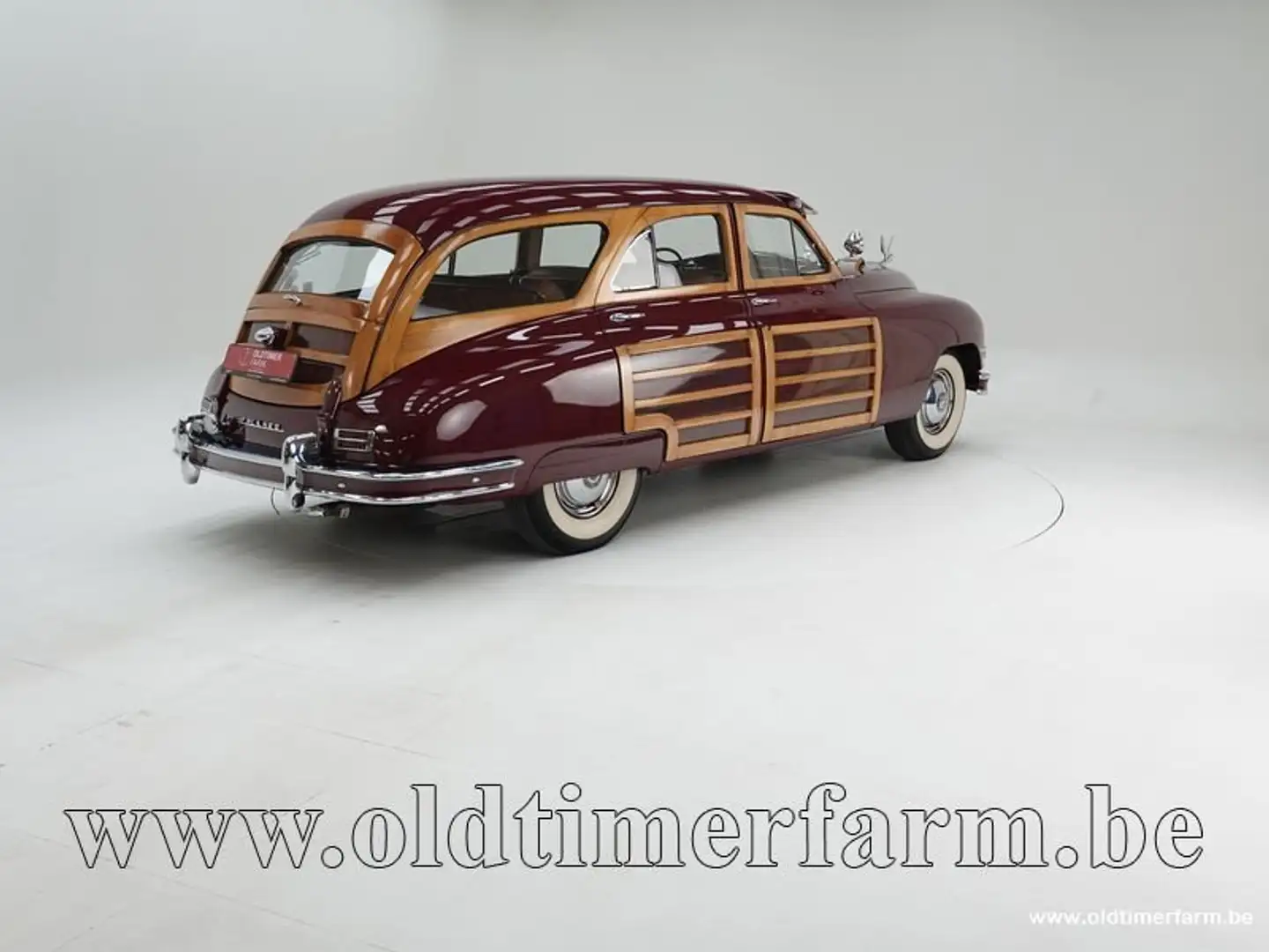 Oldtimer Packard Eight Woody Wagon '47 CH3639 Piros - 2
