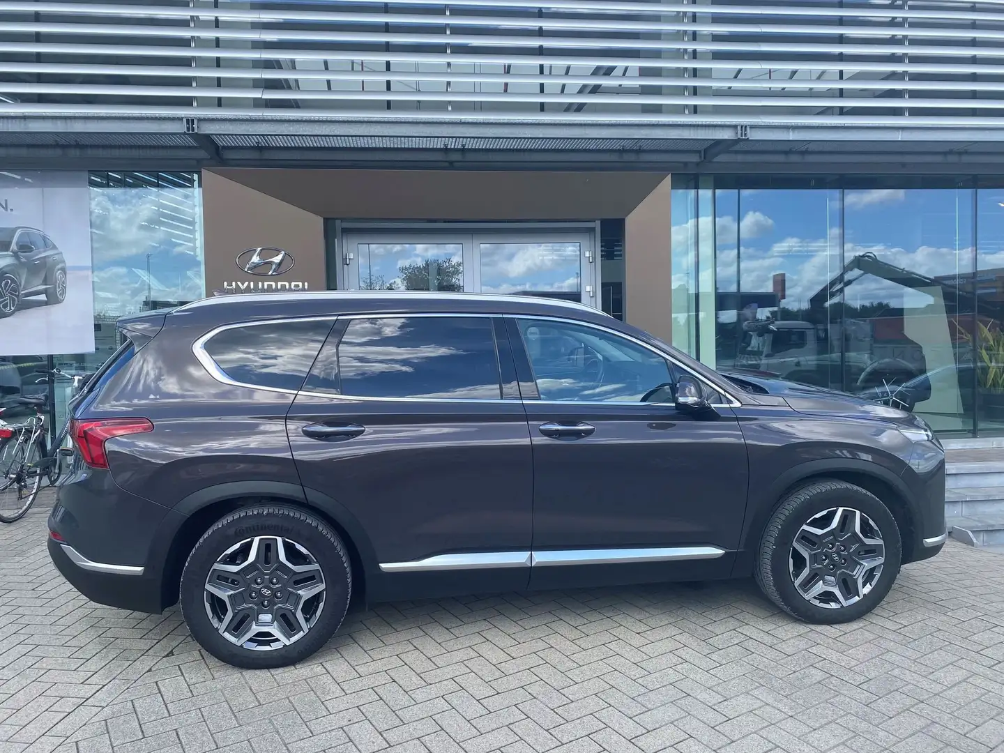 Hyundai SANTA FE T-GDi HEV 2WD Shine Aut Brun - 2