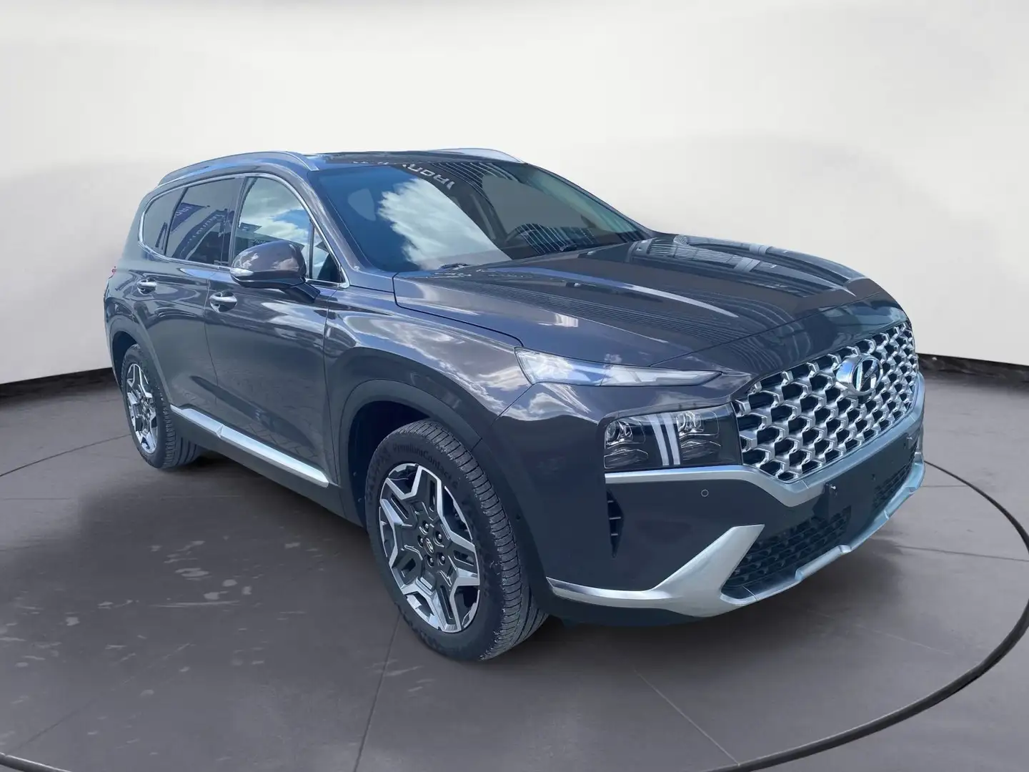 Hyundai SANTA FE Shine Safety pack Hybrid Коричневий - 1