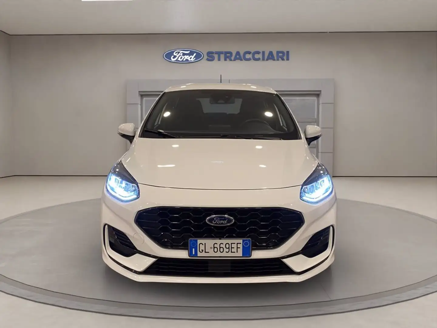 Ford Fiesta 5p 1.0 ecoboost h ST-Line X 125cv powershift Blanc - 2