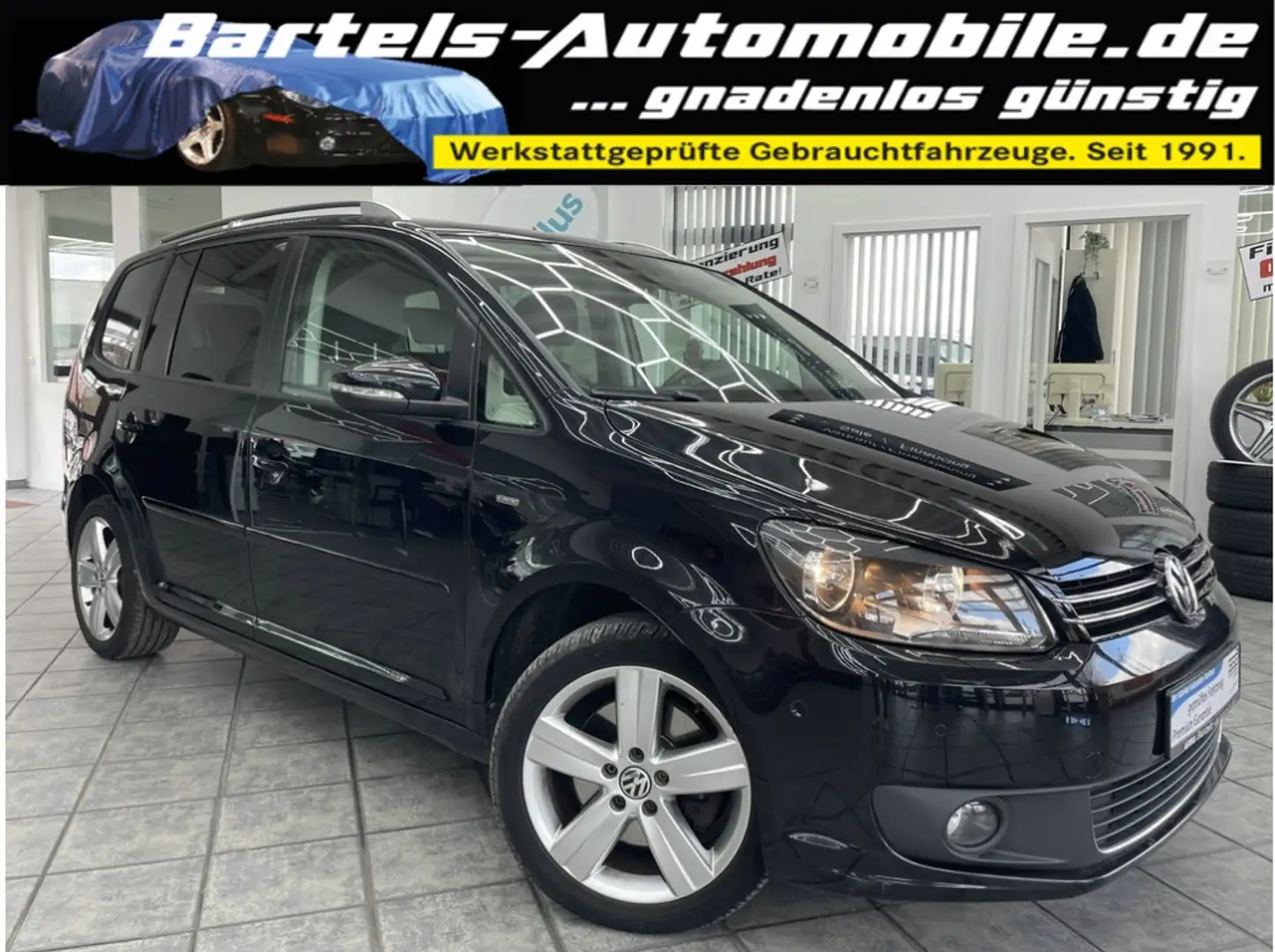 Volkswagen Touran 1.4 TSI Life, 2.Hand, Klima, Sitzheiz. Schwarz - 1