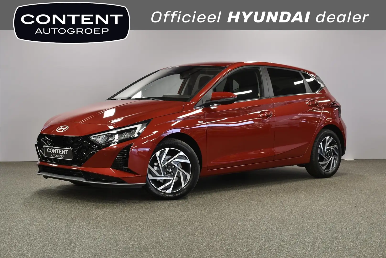 Hyundai i20 1.0 T-GDI 48V 100PK Comfort Smart | Rijklaar prijs Rood - 1