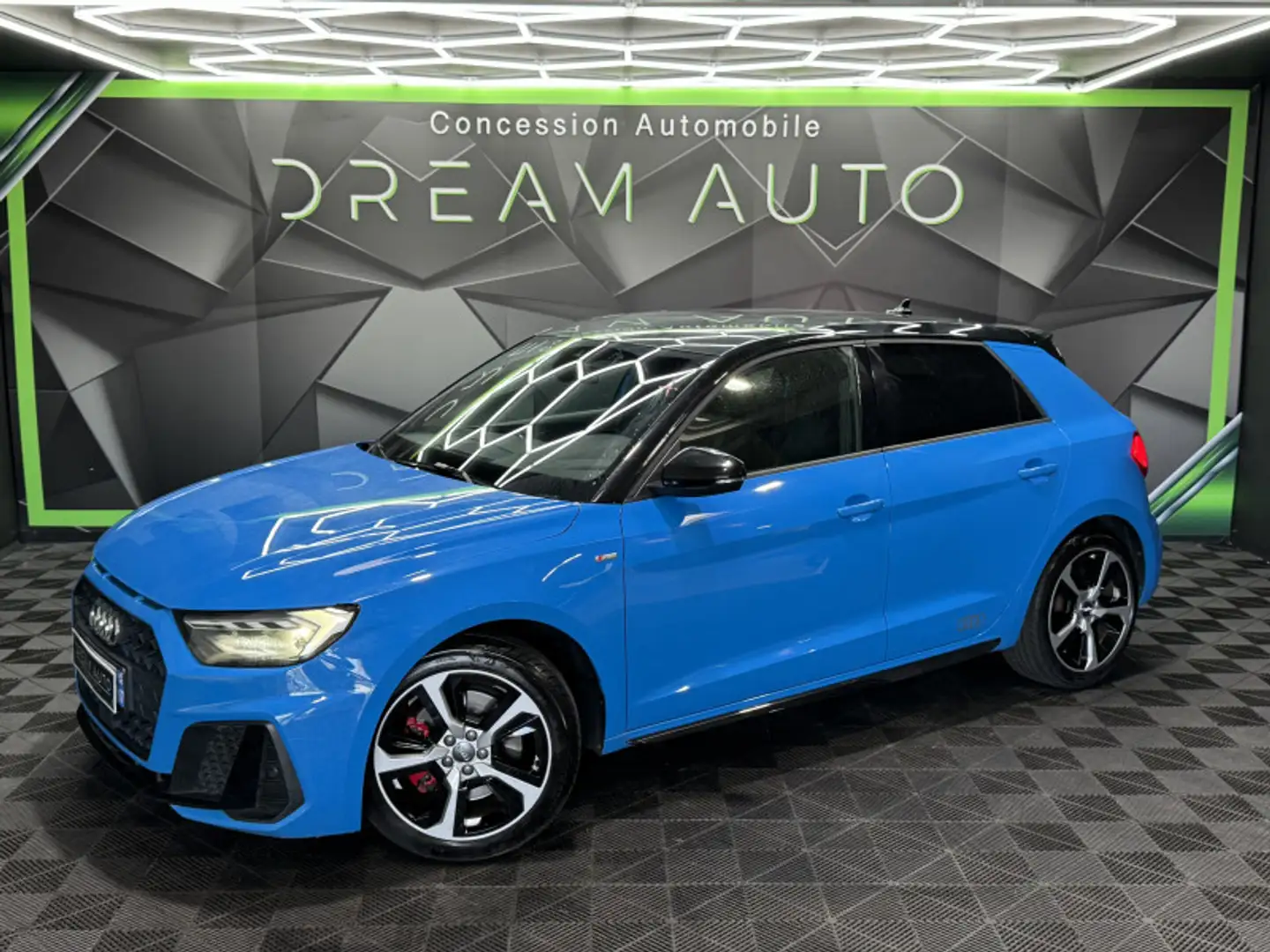 Audi 200 40 TFSI 200CH S LINE S TRONIC 6 TVA RECUPERABLE 1  Blue - 1