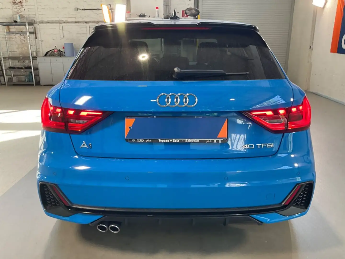 Audi 200 40 TFSI 200CH S LINE S TRONIC 6 TVA RECUPERABLE 1  Bleu - 2