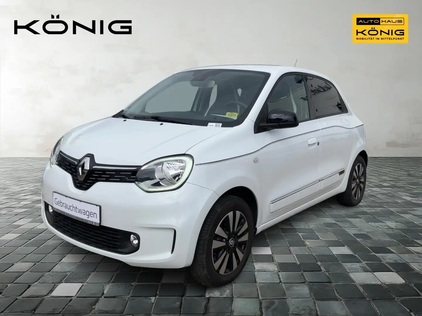 Renault Twingo E-TECH Techno PDC|CARPLAY|KAMERA Weiß - 1