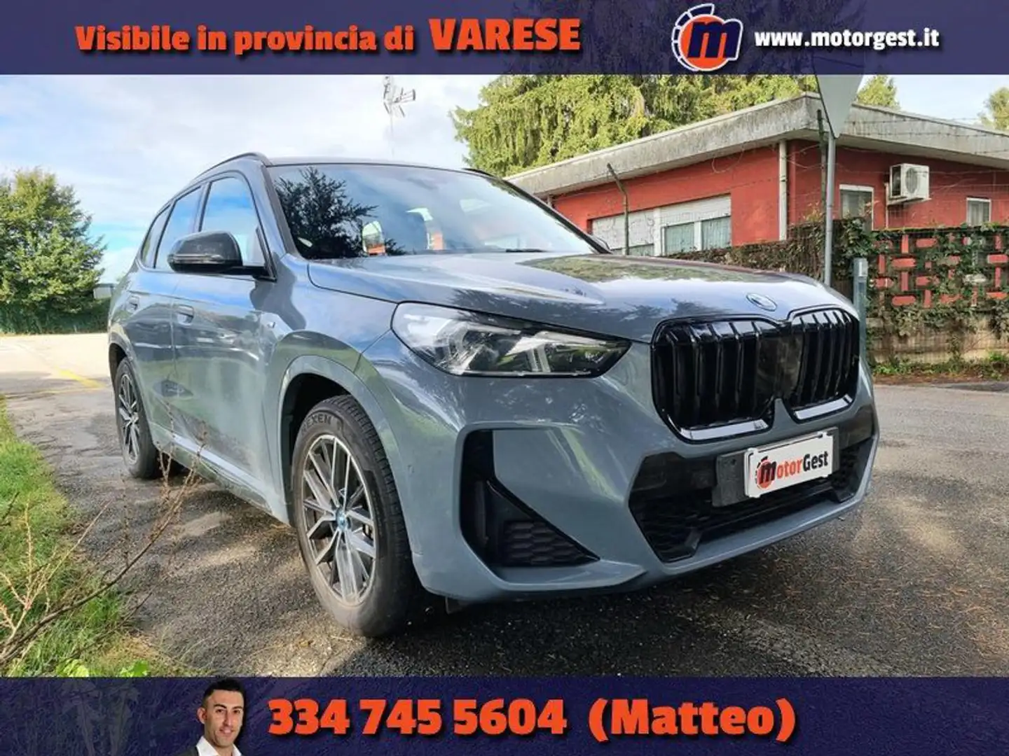 BMW X1 xDrive 25e M Sport Gris - 1