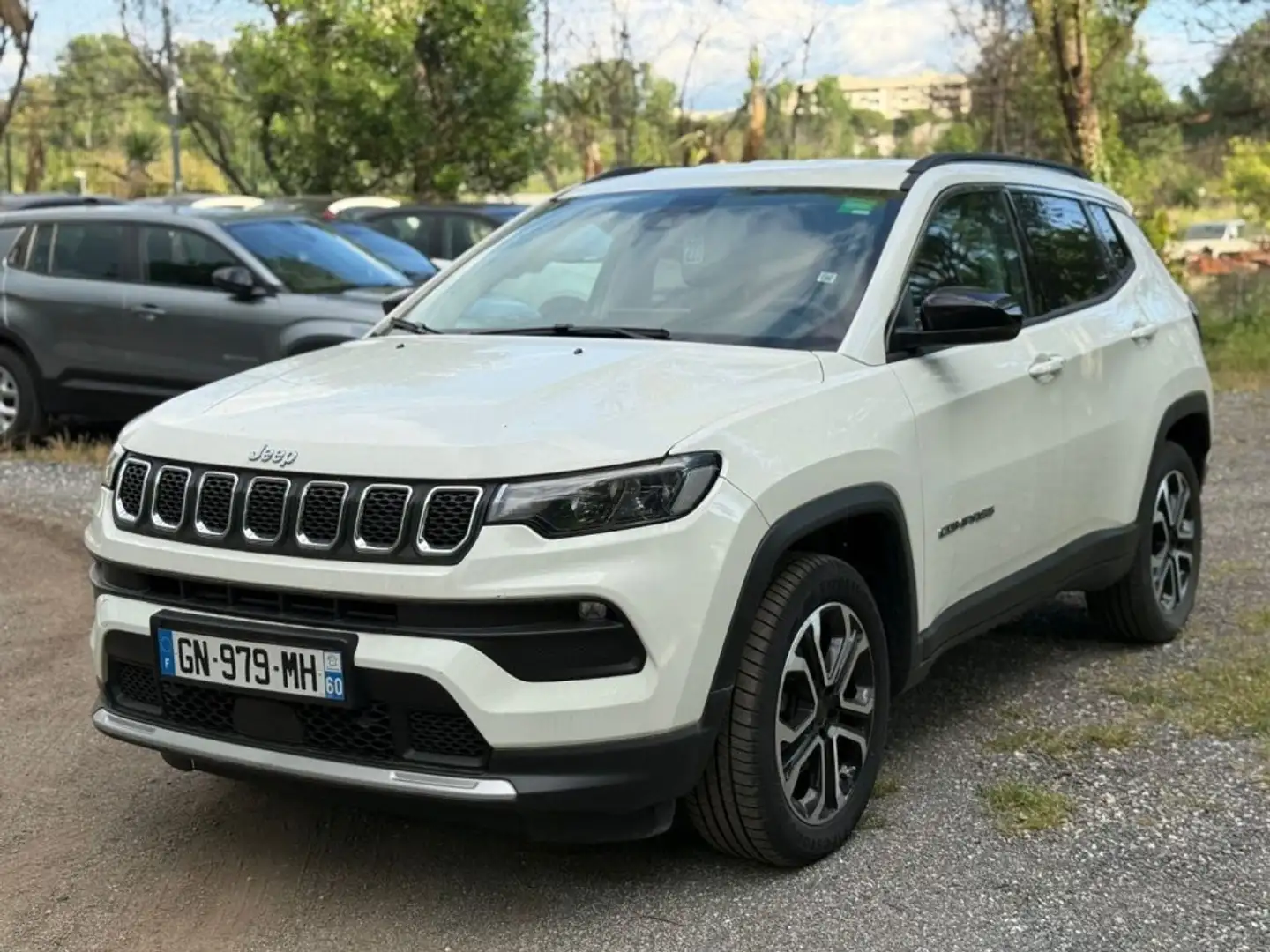 Jeep Compass 1.5 Turbo T4 130 CV MHEV 2WD Limited Biały - 1