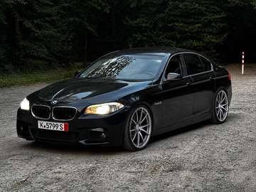 Bmw f10 525(3.0) unfallfargzeug