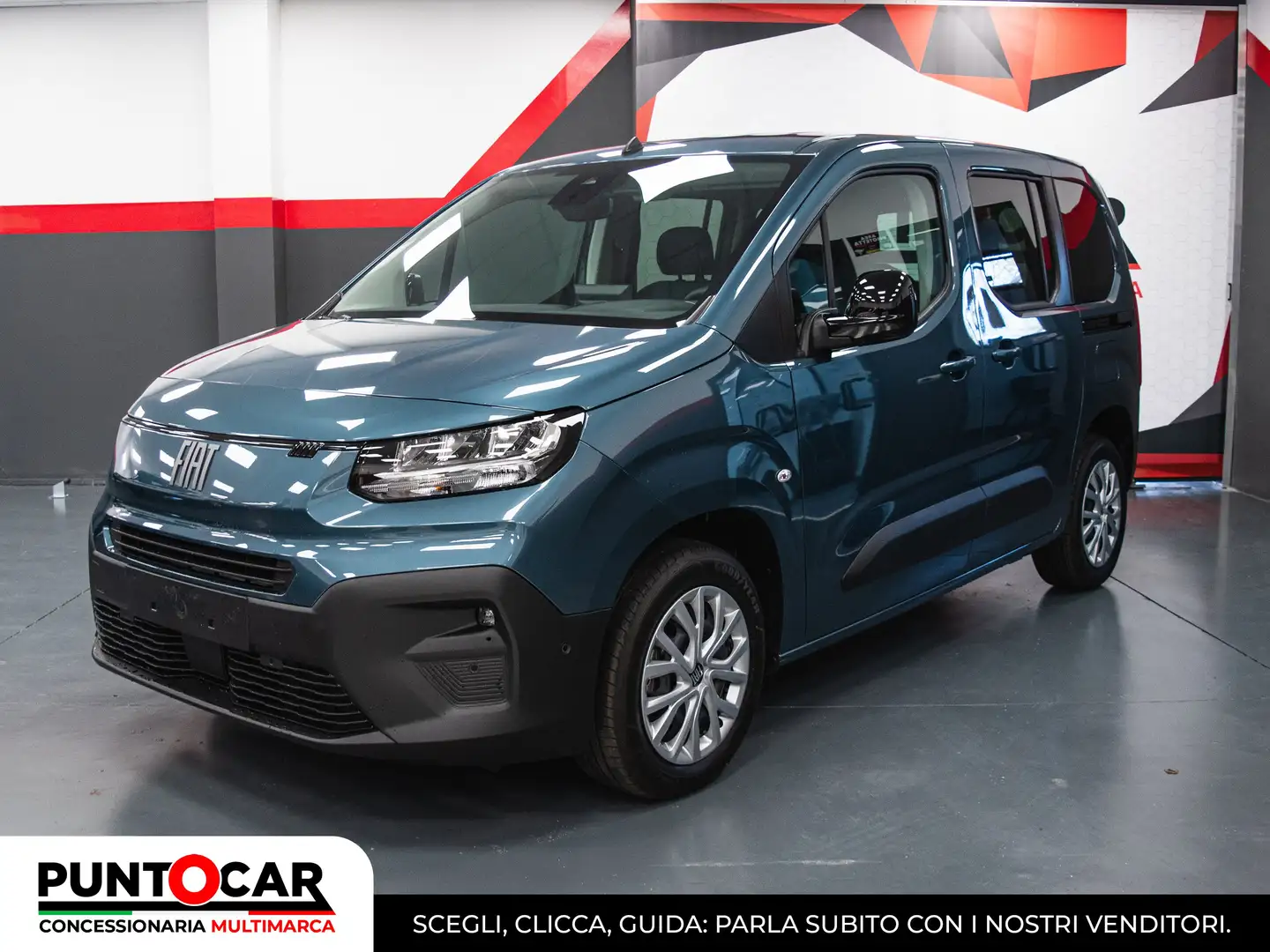 Fiat Doblo 1.5 HDI 100cv PROMO FLEX + ROTT (IVA ESCLUSA) Albastru - 1