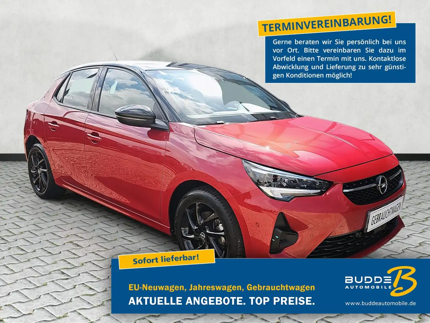Opel Corsa 1.2 GS 5türig Kamera AndroidAuto u CarPlay Rosso - 1