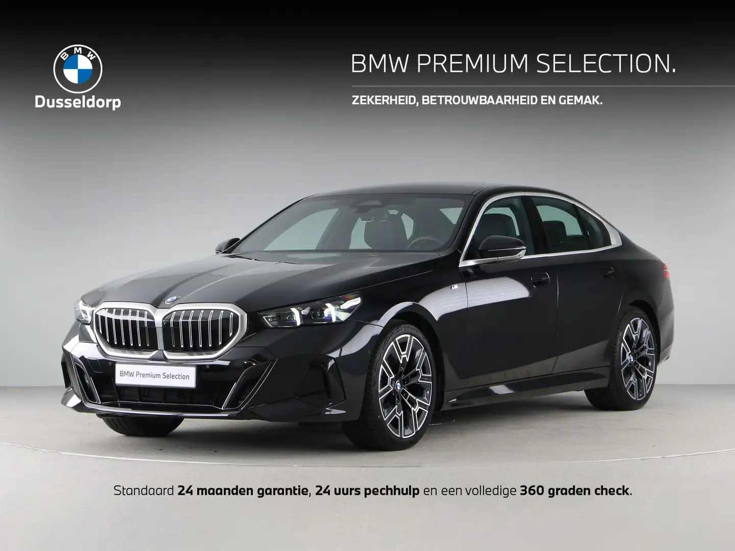 BMW 520 5 Serie Sedan M-Sport Edition Comfortstoelen, Driv Zwart - 1