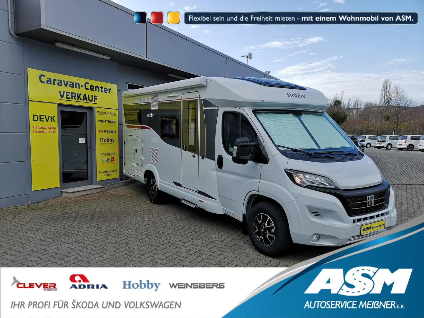 Hobby Optima V65 GE Edition F*SOFORT* Weiß - 1
