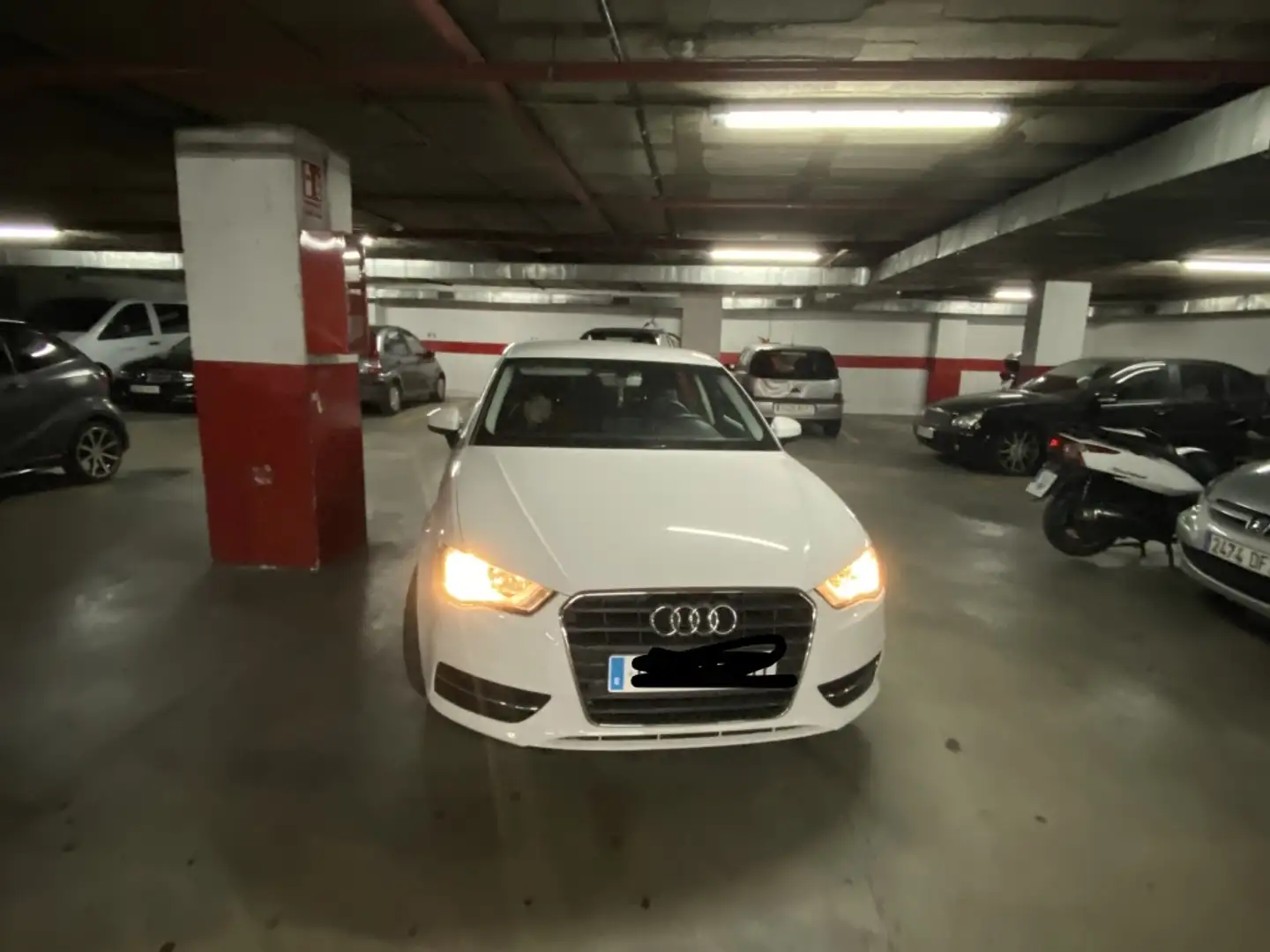 Audi A3 Sportback 1.6TDI S tronic 81kW Blanco - 1