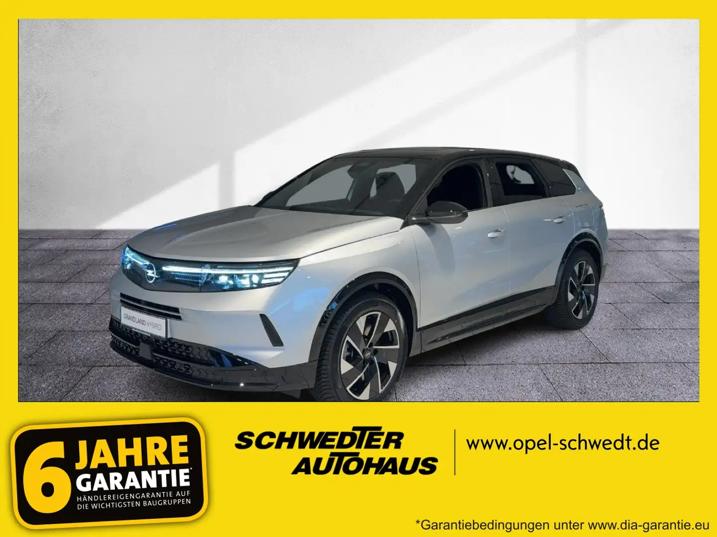 Opel Grandland GS PHEV 1.6 Turbo Navi+Pano+SD+SHZ Argent - 1