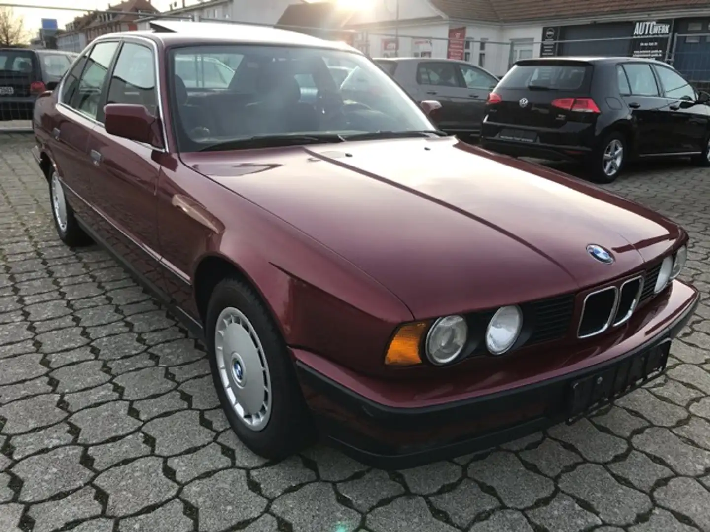 BMW 520 5er 24V/ SD/ZV/Alufelgen/Euro 2 Коричневий - 1