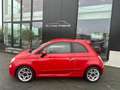 Fiat 500 0.9 TwinAir Automaat Abarth look 42000km Rood - thumbnail 4