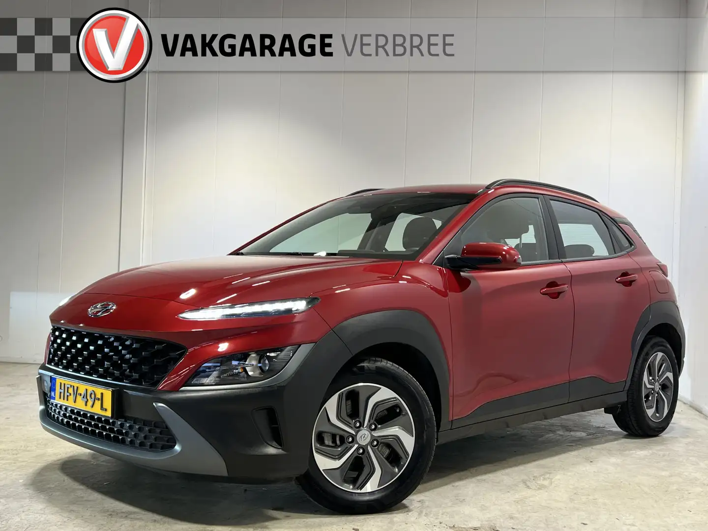 Hyundai KONA 1.6 GDI HEV Comfort | Android Auto/Apple Carplay | Rouge - 1