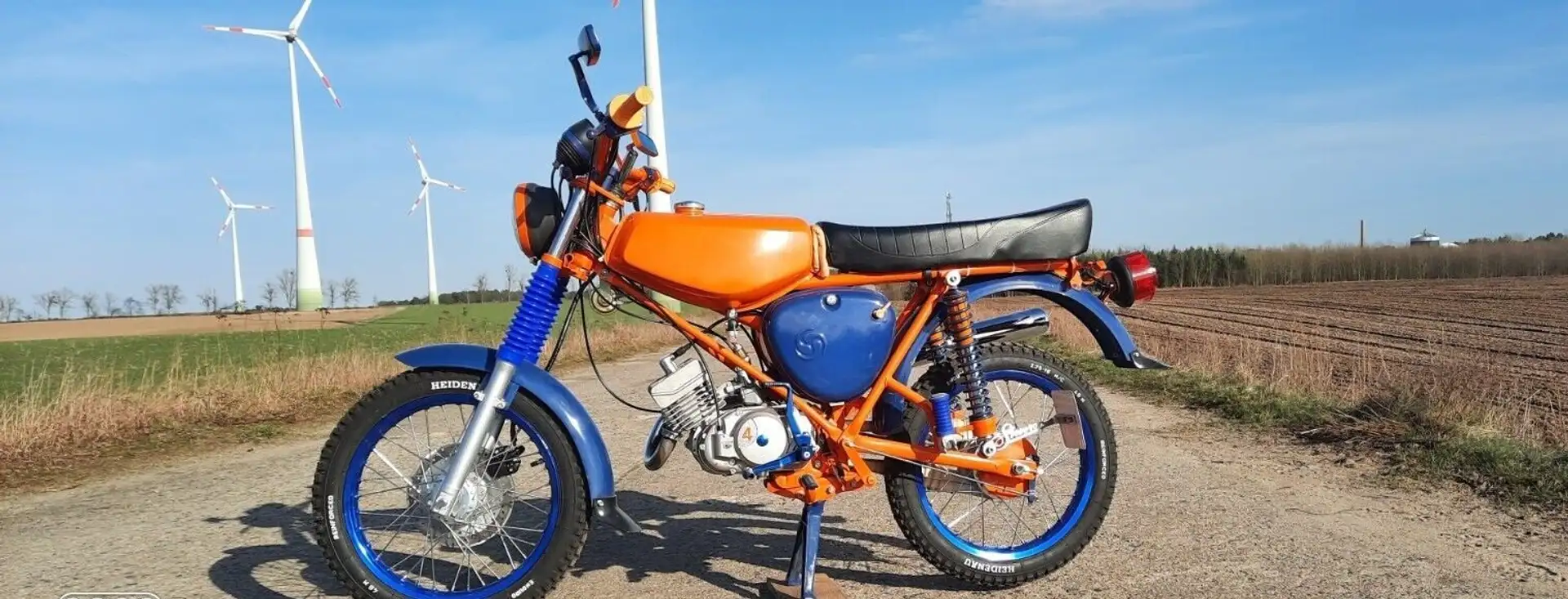 Simson S 51 Kompletter Neuaufbau Oranžová - 2