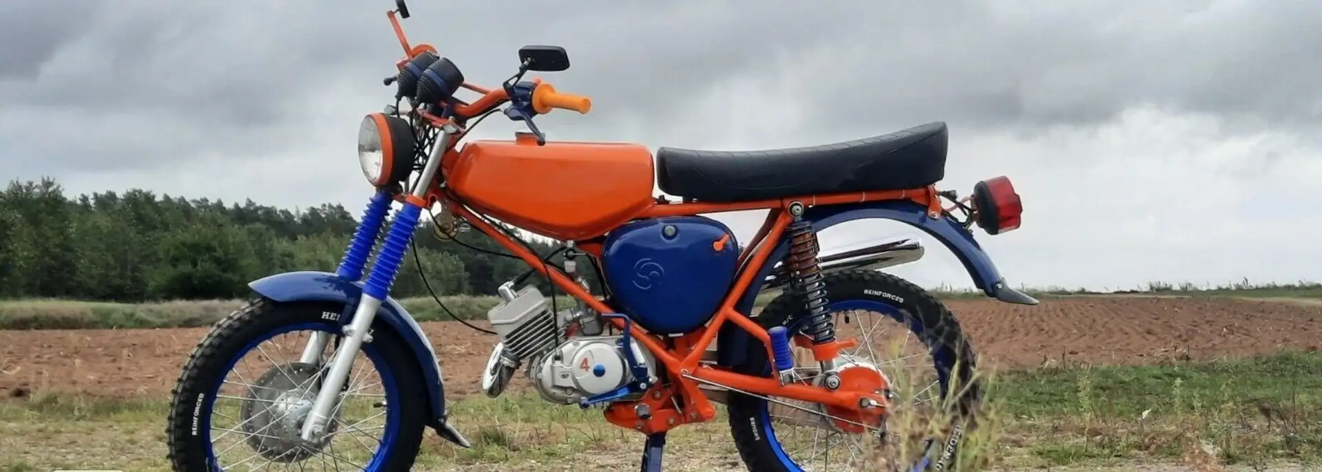 Simson S 51 Kompletter Neuaufbau Oranžová - 1