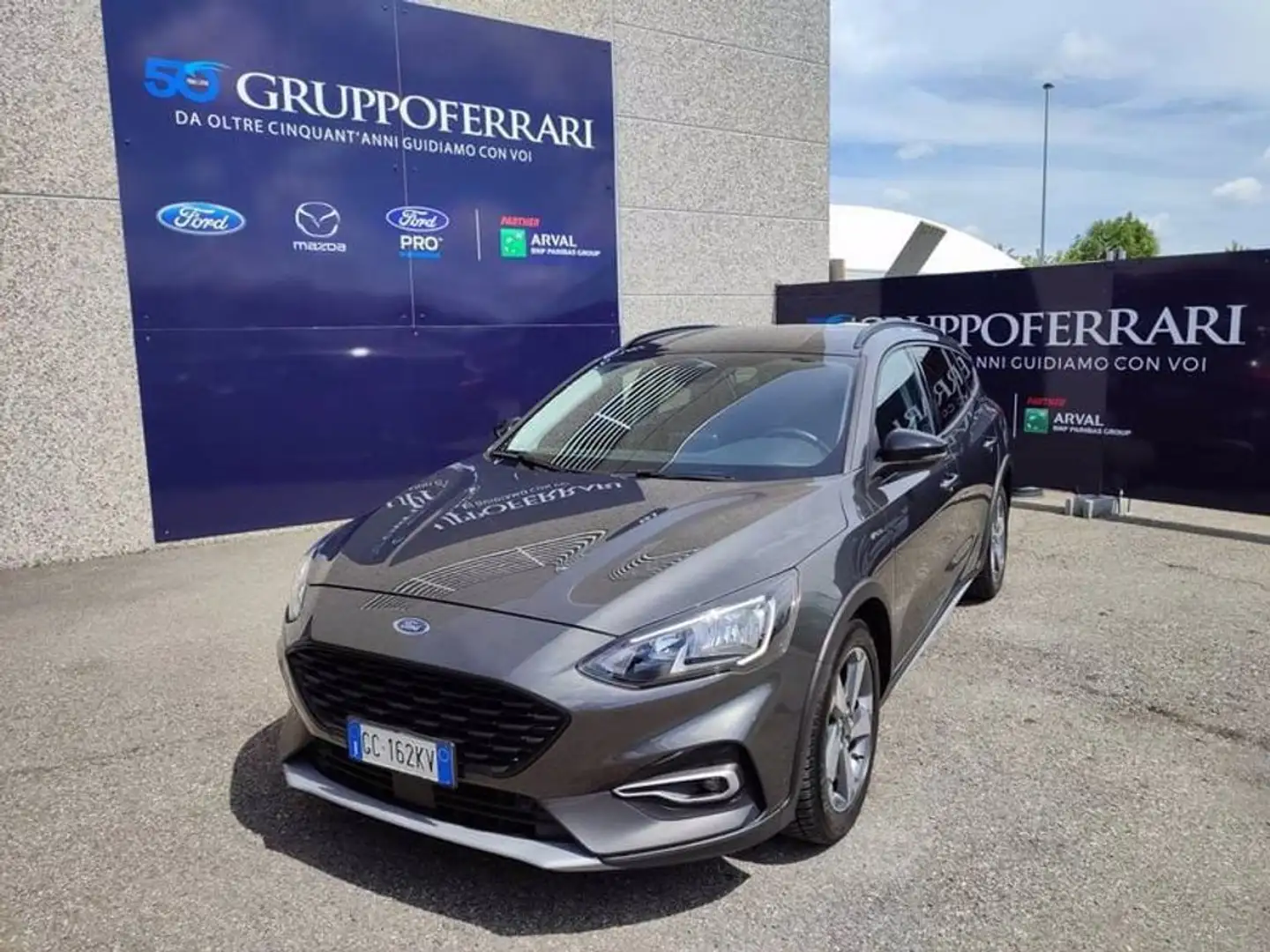 Ford Focus 4 serie 1.5 EcoBlue 120 CV SW Active Grigio - 1