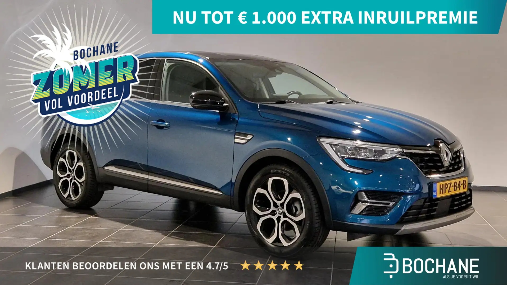 Renault Arkana 1.6 E-Tech Hybrid 145 Intens Blauw - 1