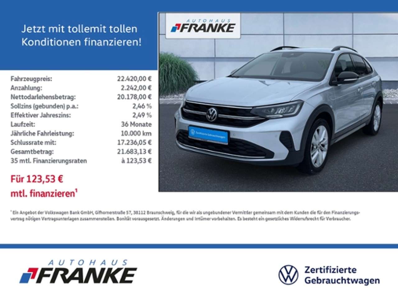 Volkswagen Taigo 2025 — Goal 1.0 TSI DSG LED