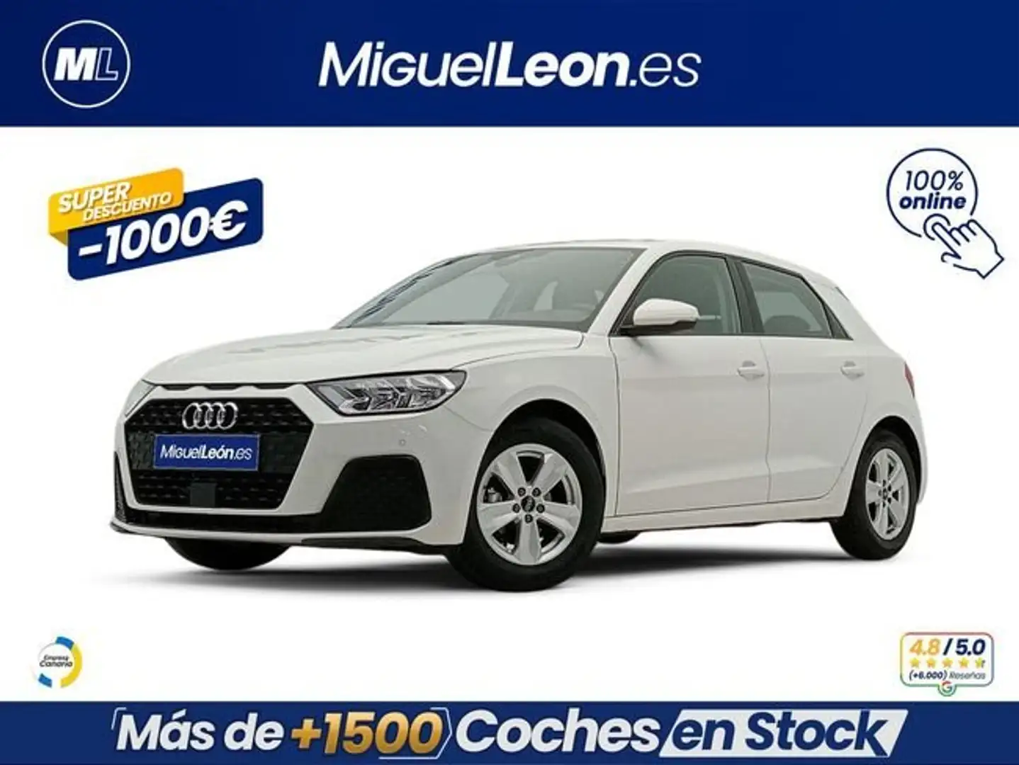 Audi A1 Sportback 25 TFSI Advanced 70kW Blanco - 1