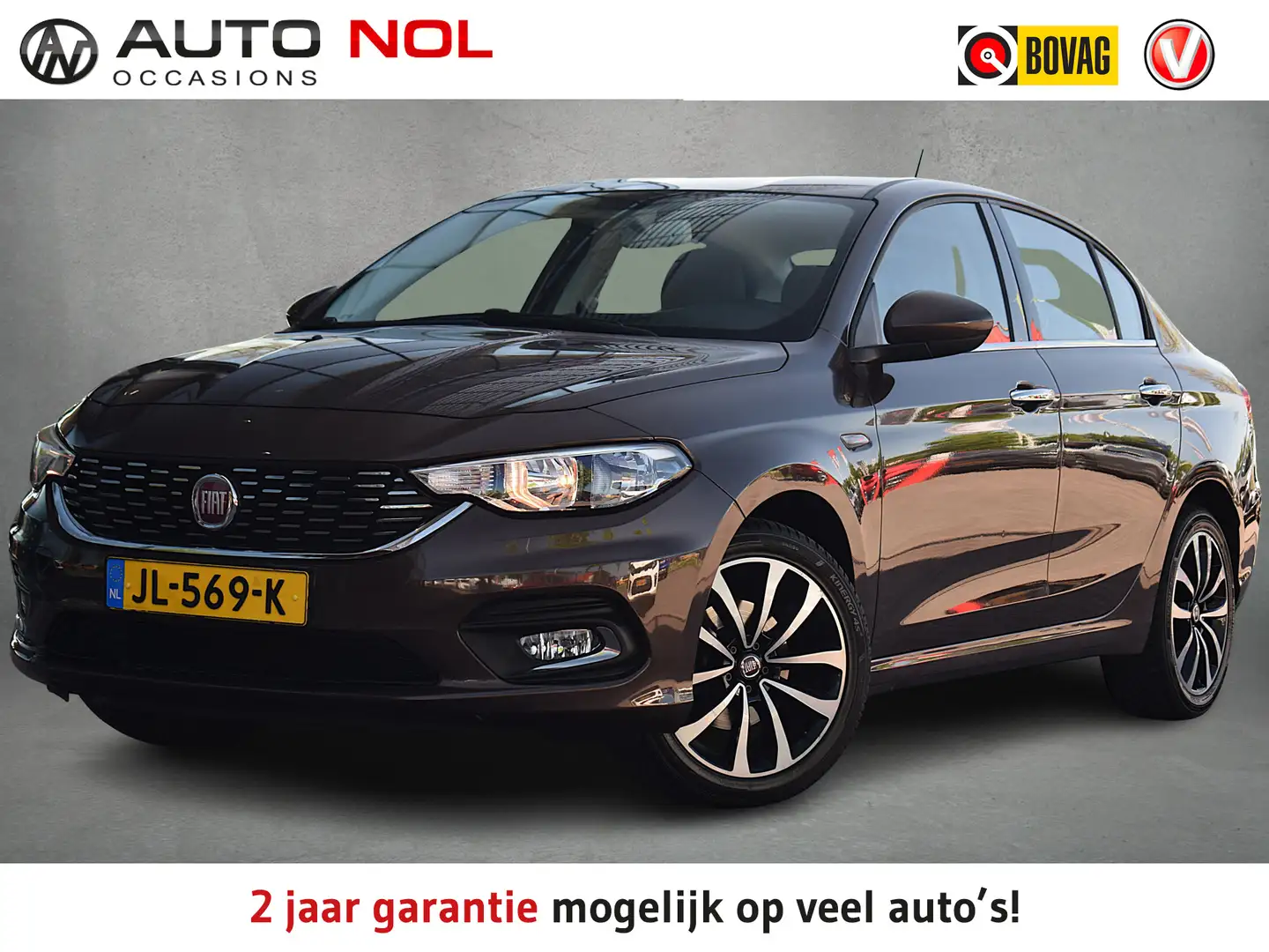 Fiat Tipo 1.4 16V Lounge | Climate | Navi | 17” LM | Bluetoo Bruin - 1