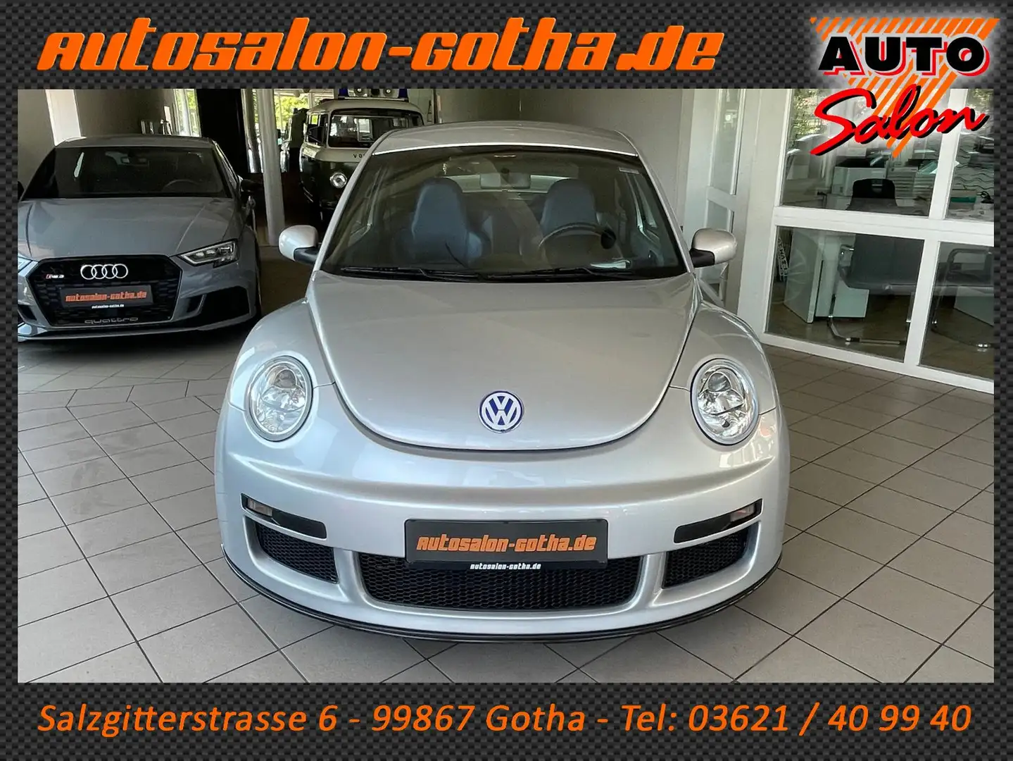 Volkswagen New Beetle RSi VR6 4MOTION 39/250 blaues LEDER Gümüş rengi - 2