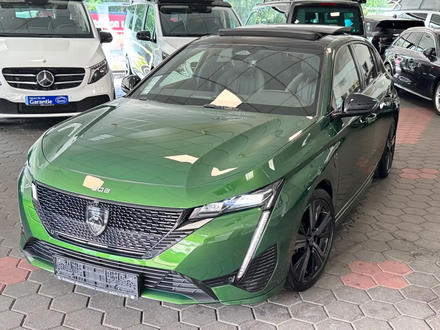 Peugeot 308 GT*AUTOMATIK*360°MATRIX*FOCAL*PANO*MASSAGE* Groen - 1