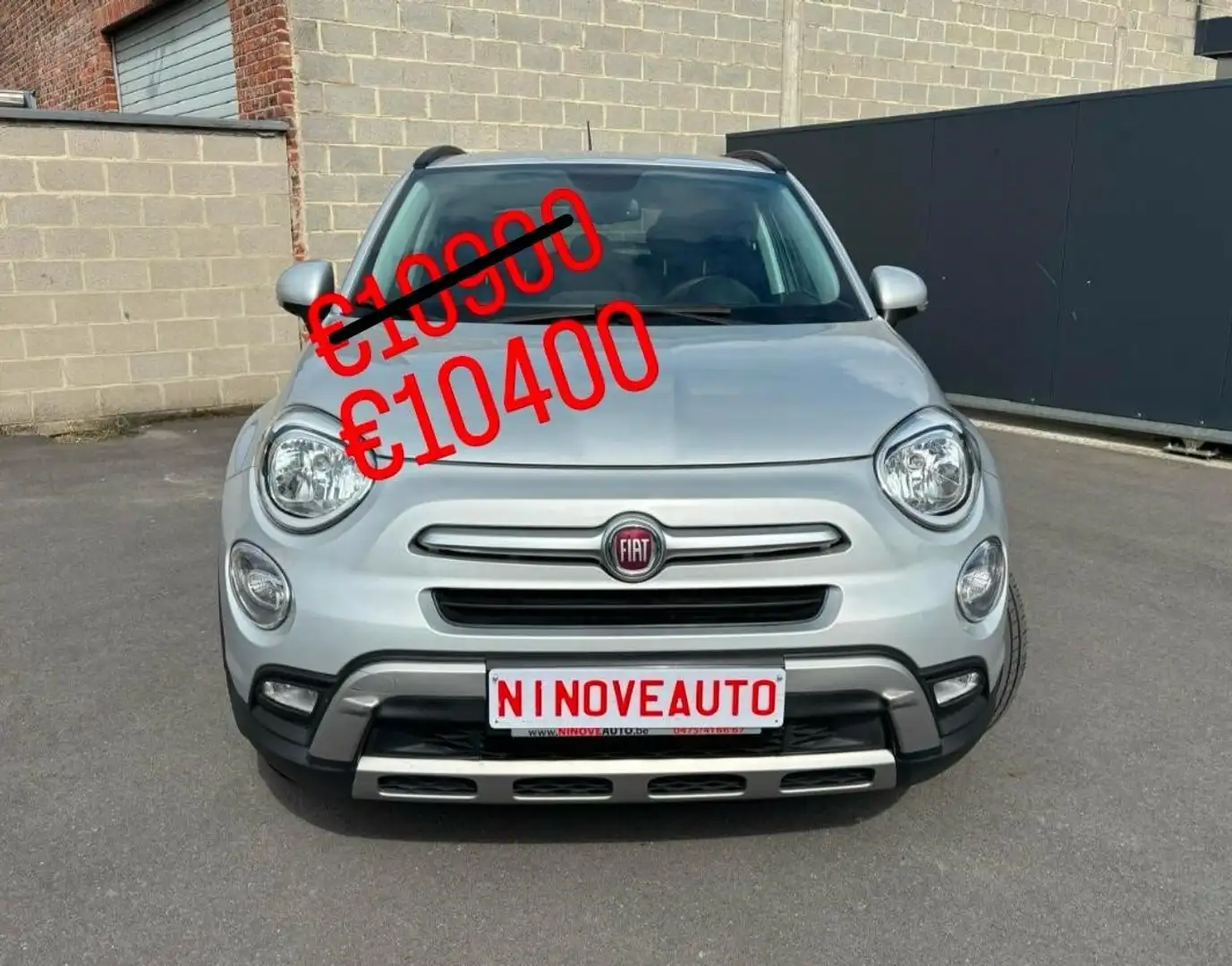 Fiat 500X 1.6i E-torq*NAV BLUETH CRUISE KEYLESS PARKSENSOR Grijs - 1