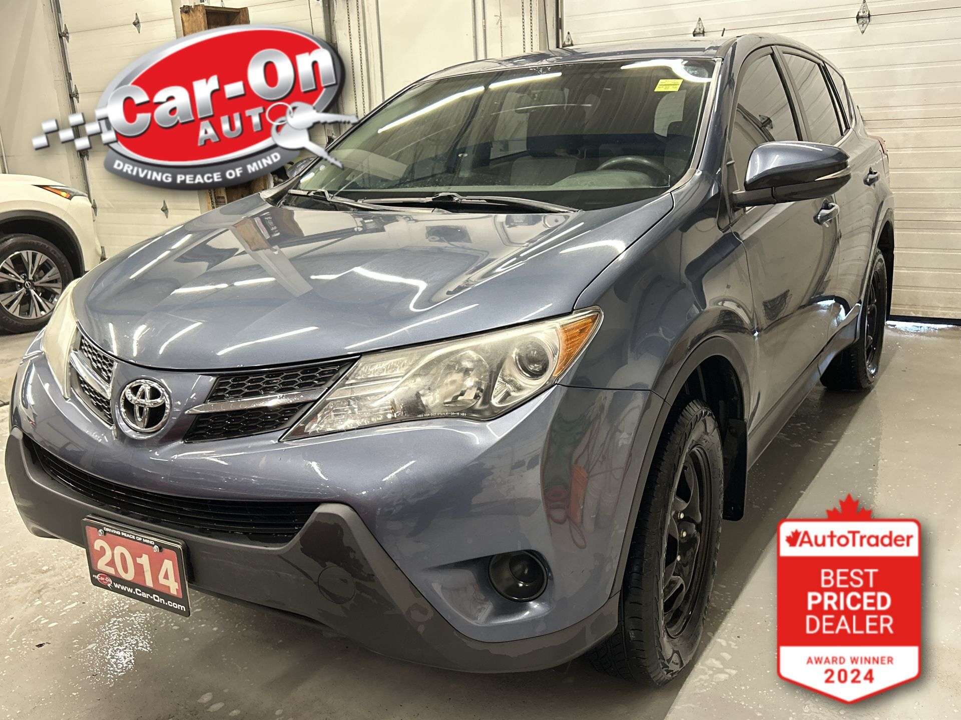 Blue 2014 Toyota RAV4 LE SUV / Crossover Front-Wheel Drive Automatic