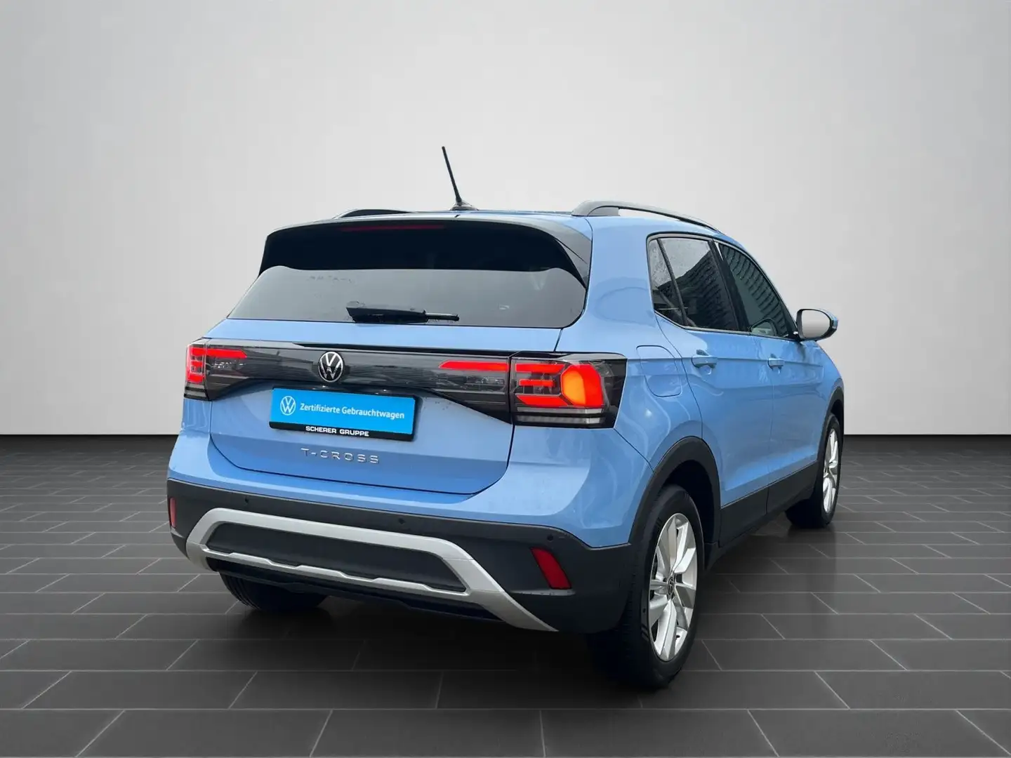 Volkswagen T-Cross Life 1.0 l TSI KAMERA APP-CONNECT SHZ Blau - 2