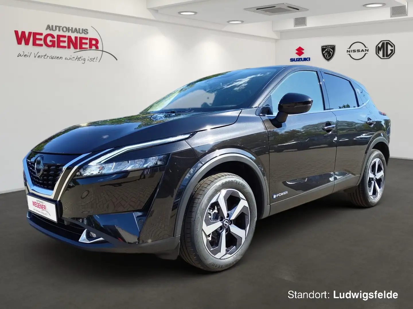 Nissan Qashqai QASHQAI 1.5 VC-T e-POWER  N-CONNECTA Elektrische Schwarz - 1