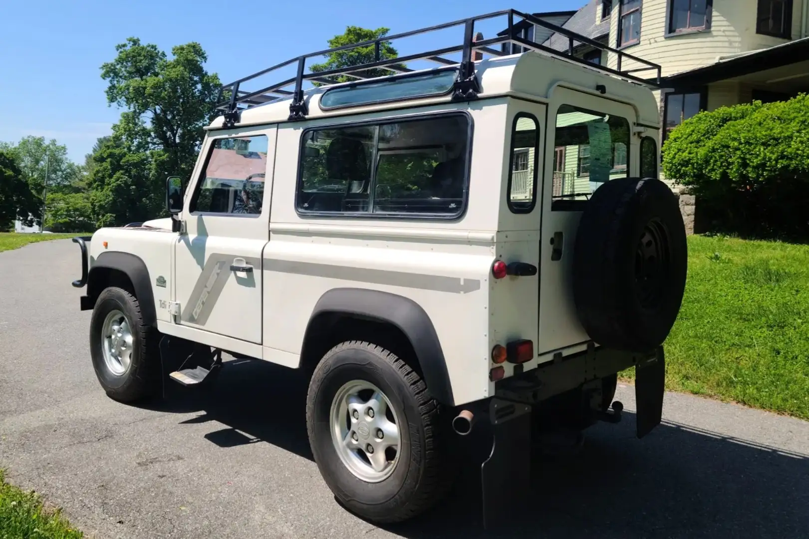 Land Rover Defender 90 Td5 Белый - 2