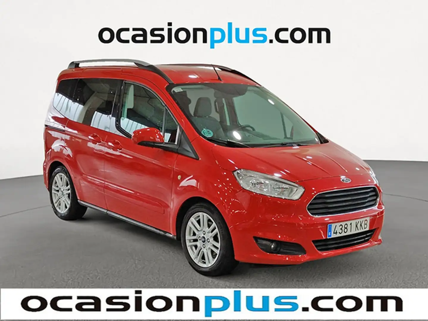 Ford Tourneo Courier 1.0 Ecoboost Titanium Rojo - 2