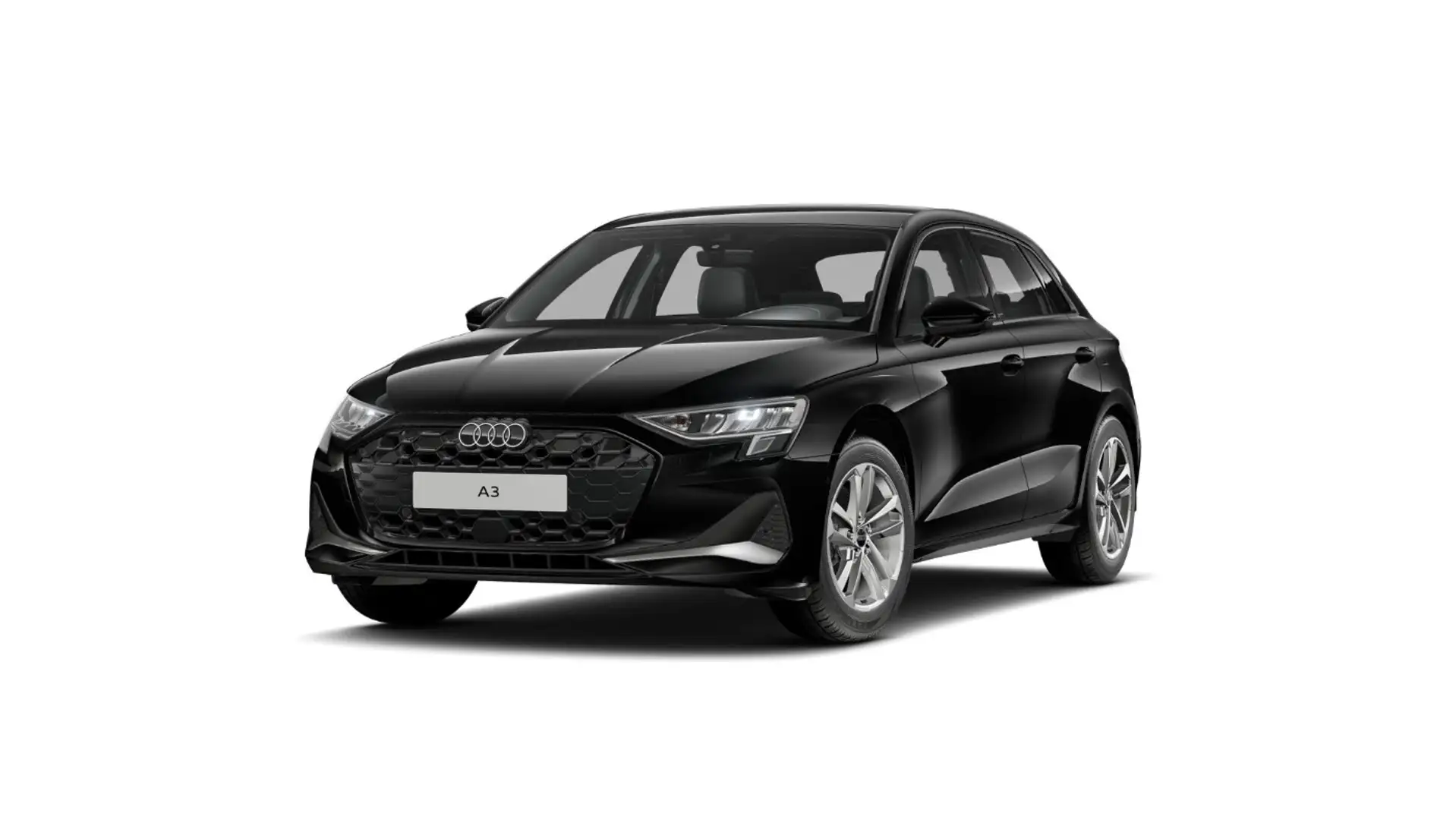 Audi A3 Sportback advanced (AHK.SHZ.NAVI.DAB.PDC.GRA.virtu Schwarz - 2